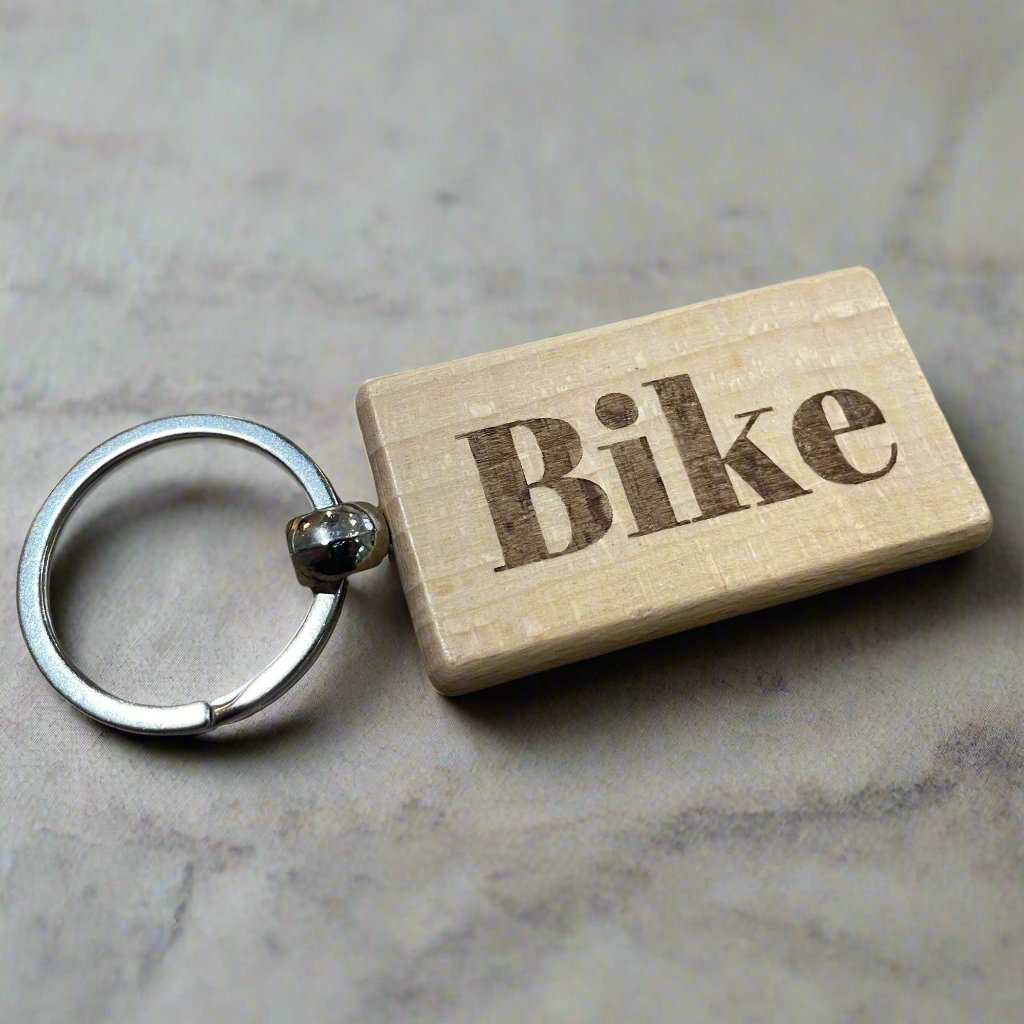 Personalised Bike Keyring | The Great Gift Idea