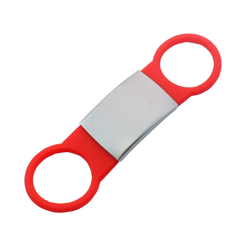 Custom Engraved Silicone Slide-On Pet ID Tags for Dogs & Cats - Durable Elastic Address Tags - Ashton and Finch