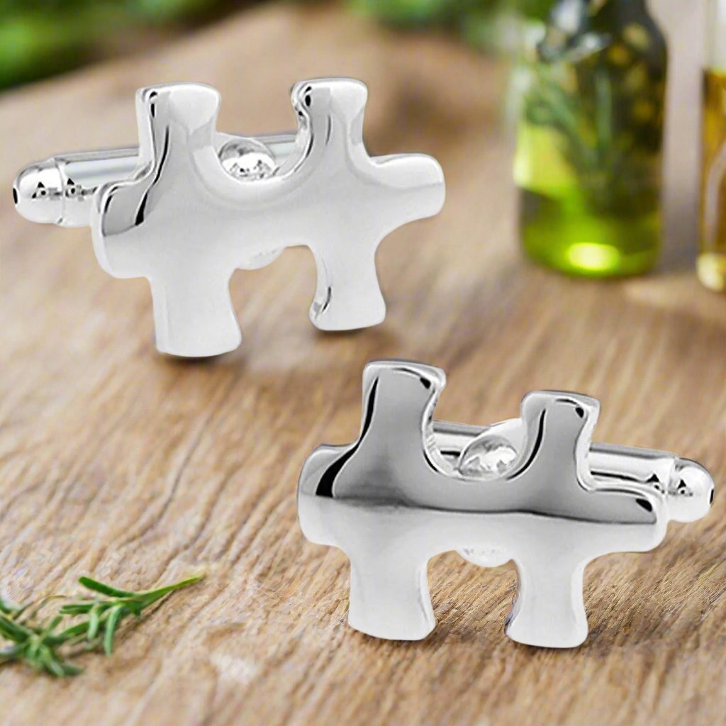 Jigsaw Cufflinks - The Great Gift Idea