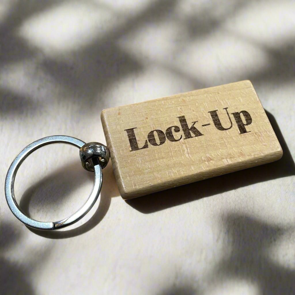 Lock-Up Keyring | The Great Gift Idea