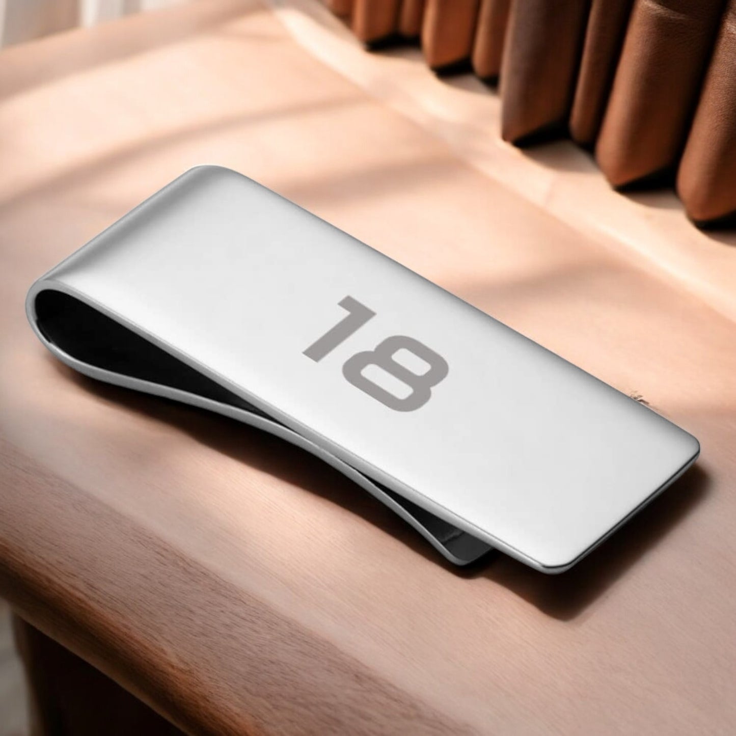 Personalised 18th Birthday Money Clip | The Great Gift Idea