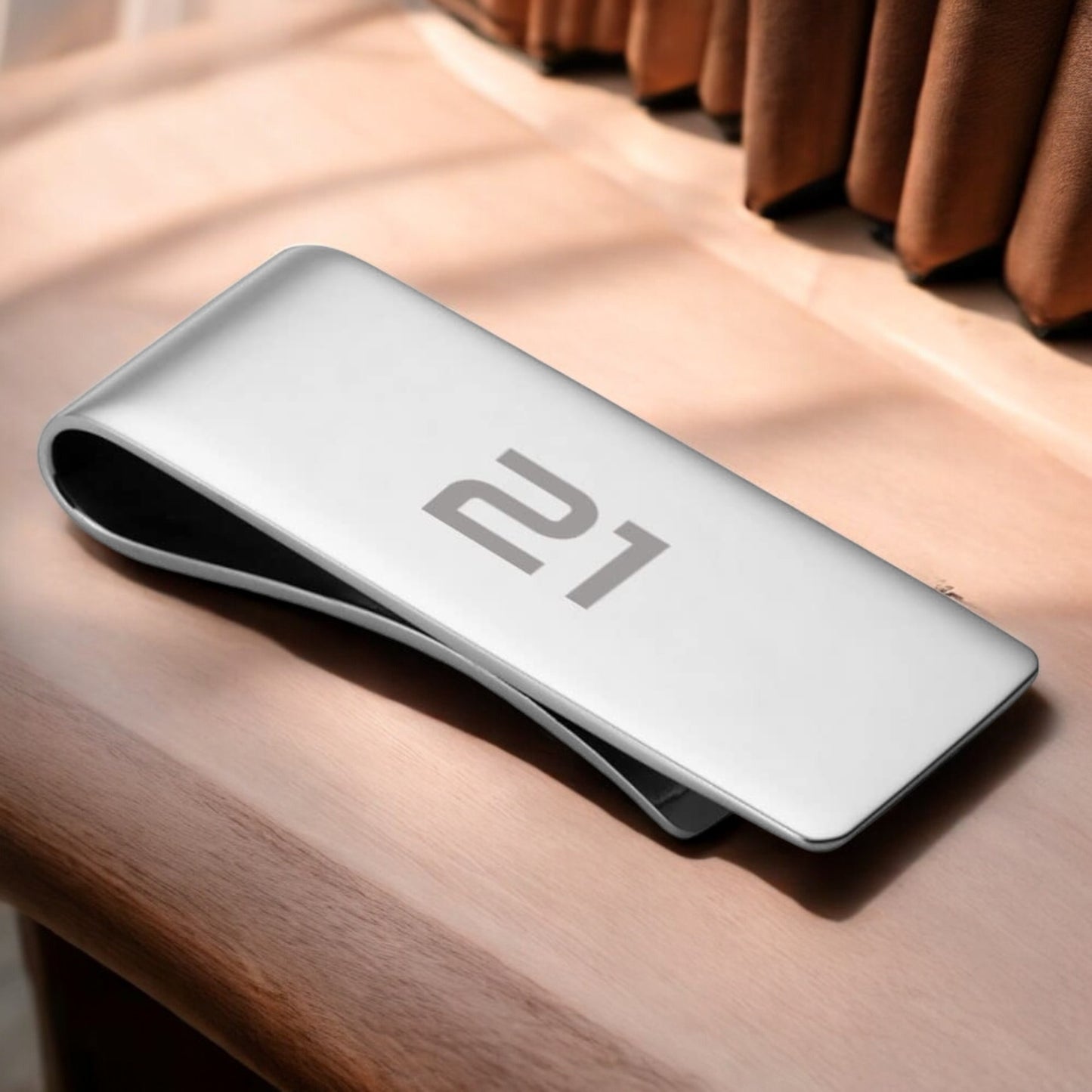 Personalised 21st Birthday Money Clip | The Great Gift Idea