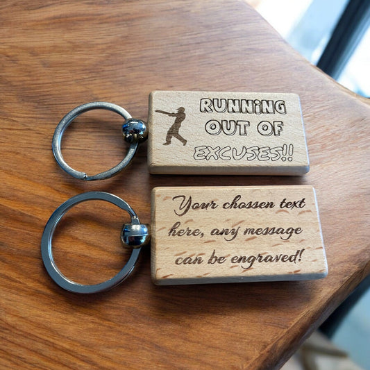 Personalised Cricket Keyring | The Great Gift Idea