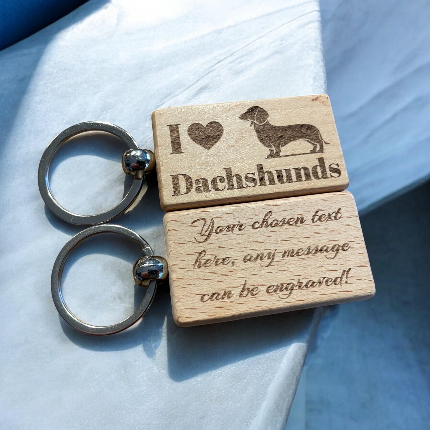 Personalised Dachshund Keyring | The Great Gift Idea