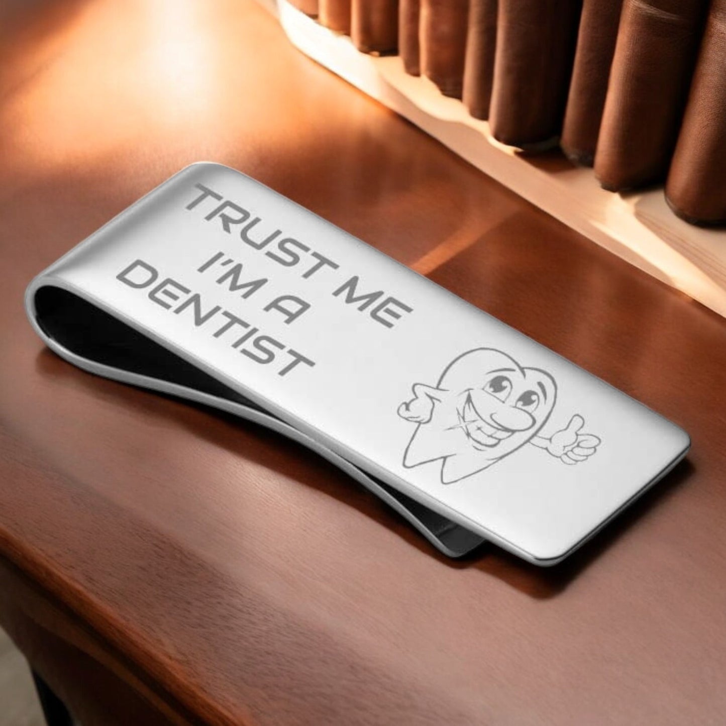 Personalised Dentist Money Clip | The Great Gift Idea