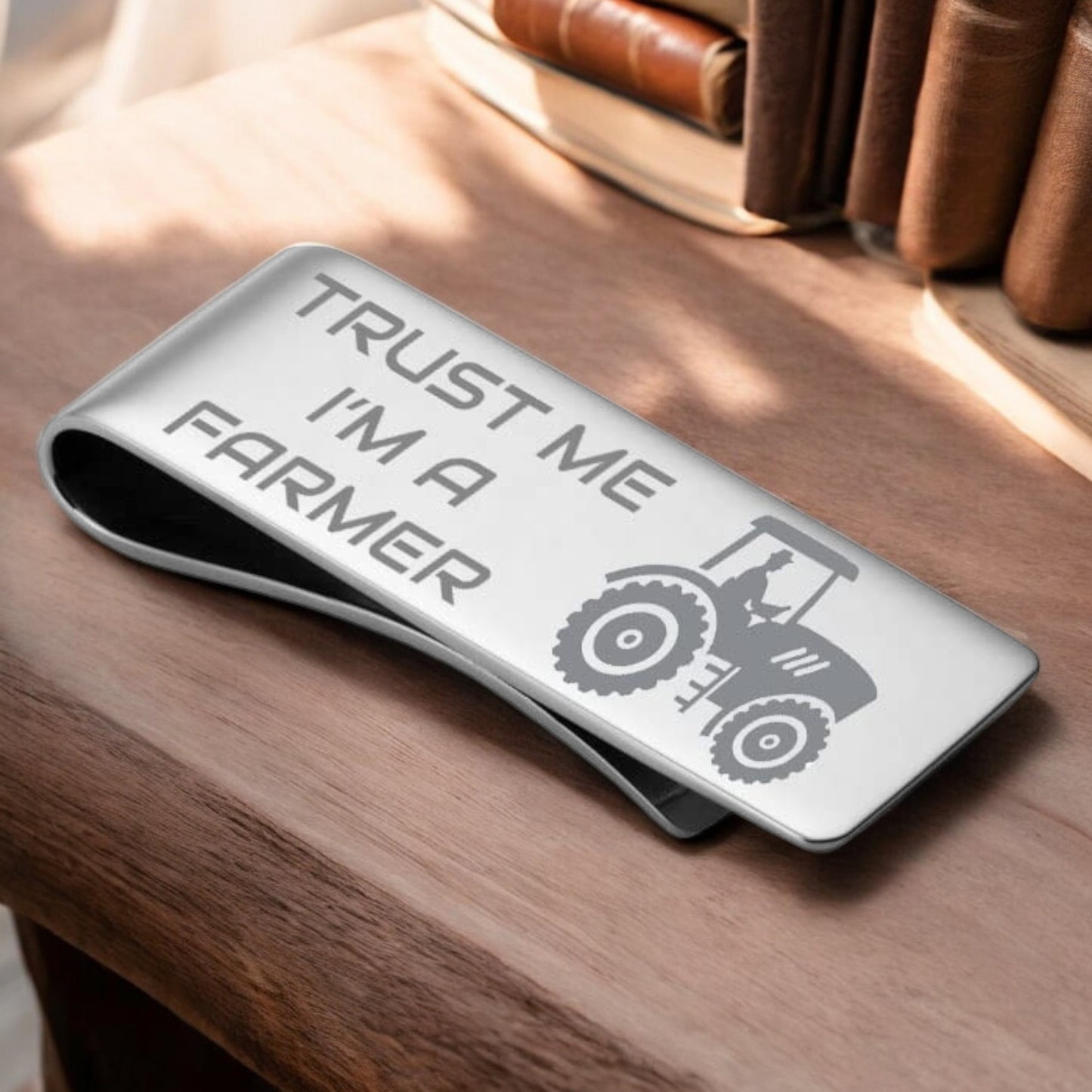 Personalised Farmer Money Clip | The Great Gift Idea