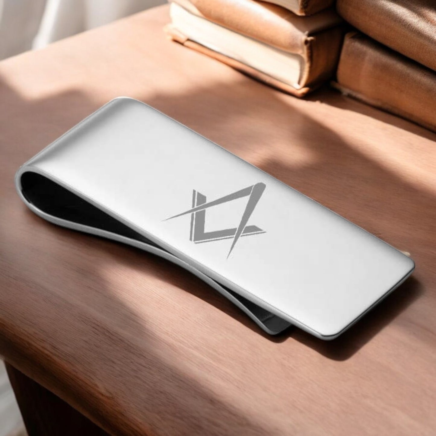 Personalised Free Mason Money Clip No G | The Great Gift Idea