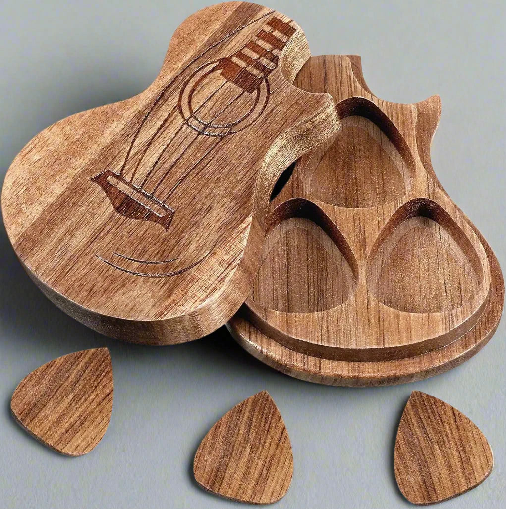 Personalised Guitar Plectrum Pick With Gift Box | The Great Gift Idea