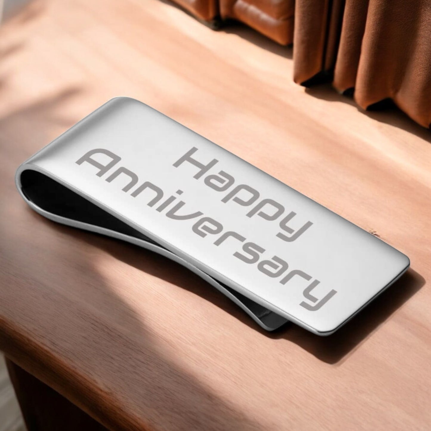 Personalised Happy Anniversary Money Clip | The Great Gift Idea