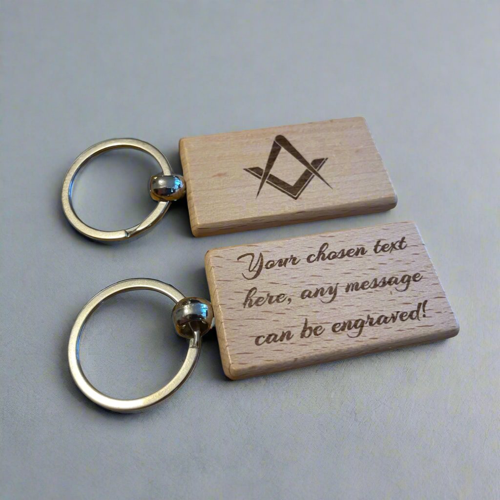 Personalised Masonic Keyring | The Great Gift Idea
