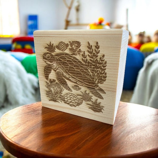 Personalised Sea Turtle Money Box – Perfect Piggy Bank for Kids | The Great Gift Idea