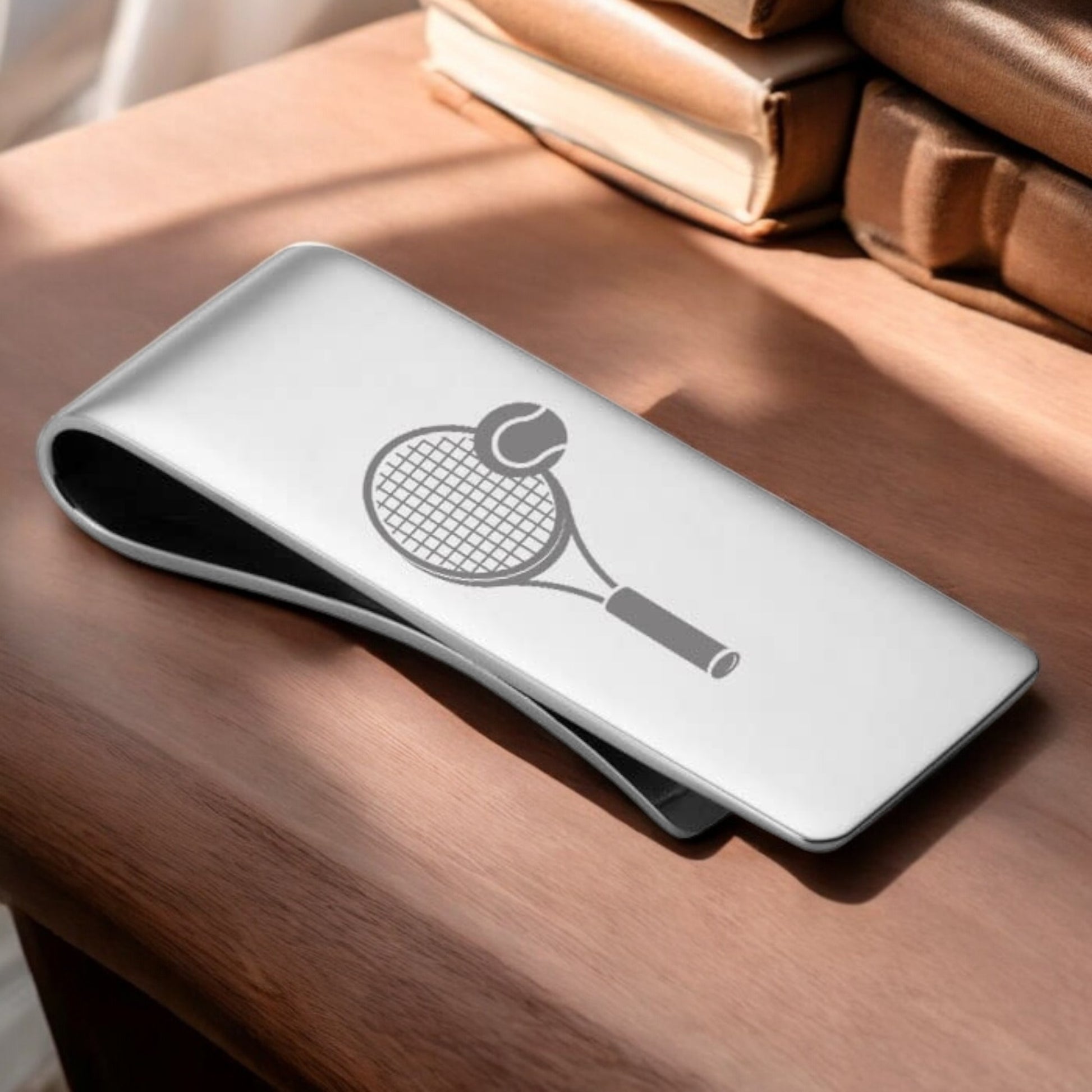 Personalised Tennis Money Clip | The Great Gift Idea