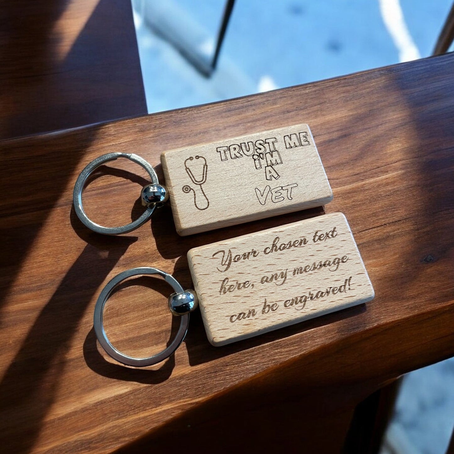 Personalised Vet Keyring | The Great Gift Idea