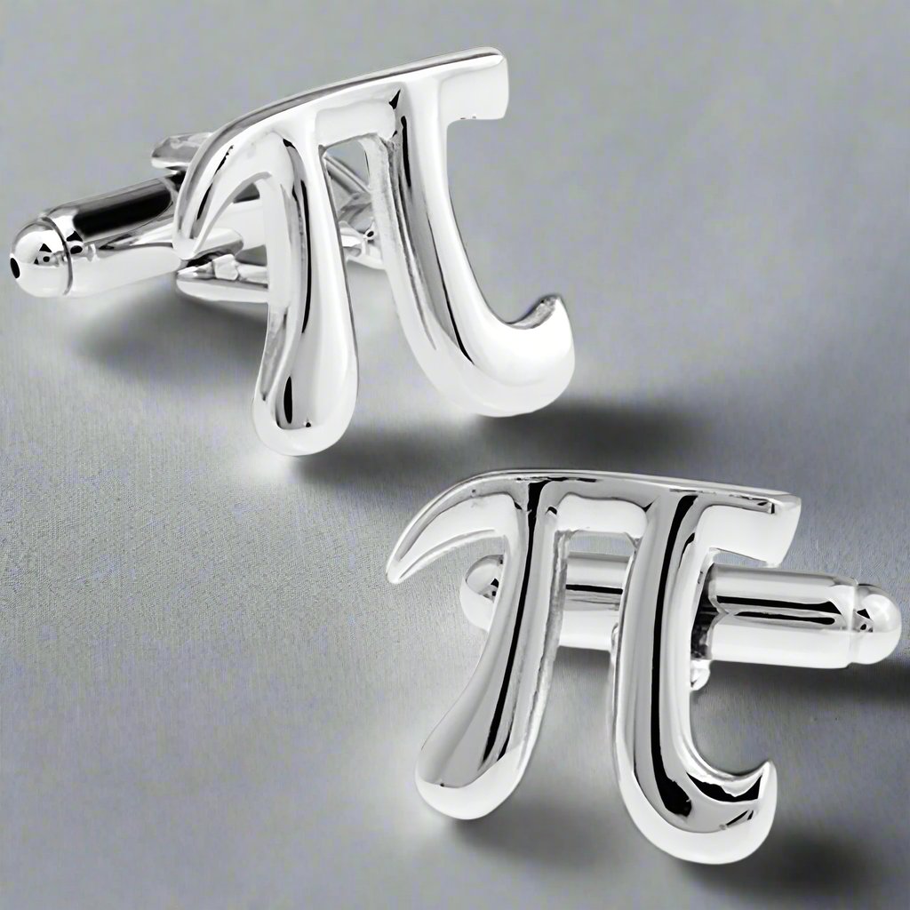 Pi 3.14 Maths Cufflinks - The Great Gift Idea