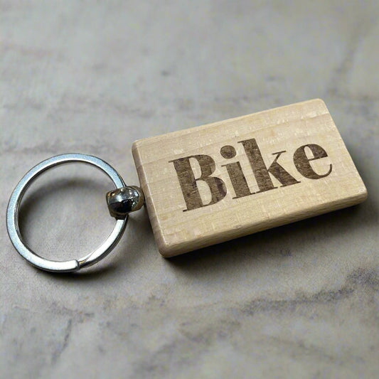 Personalised Bike Keyring | The Great Gift Idea