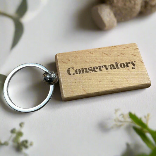 Personalised Conservatory Keyring | The Great Gift Idea