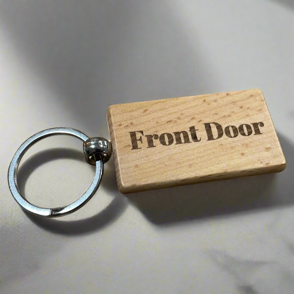 Personalised Front Door Keyring | The Great Gift Idea