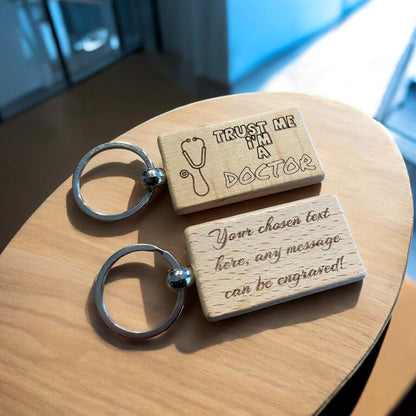 Personalised Doctor Keyring Gift