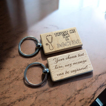 Personalised Doctor Keyring Gift