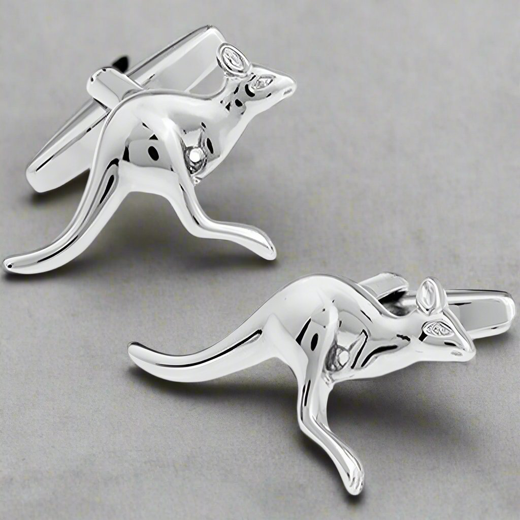 Kangaroo Cufflinks - The Great Gift Idea