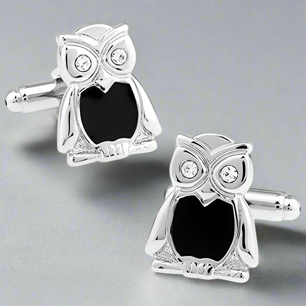 Owl Cufflinks - The Great Gift Idea