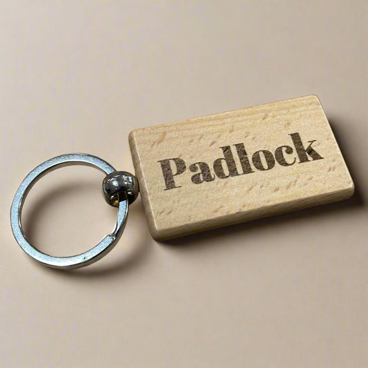 Personalised Padlock Keyring | The Great Gift Idea