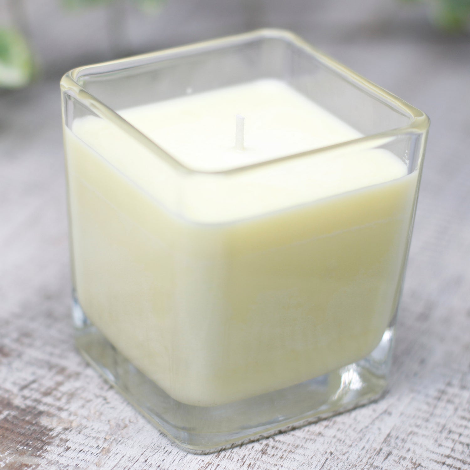 Personalised Blue Soy Wax Candle Jar With a Baby Powder Scent | The Great Gift Idea