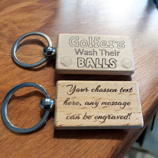 Personalised Golf Keyring | The Great Gift Idea