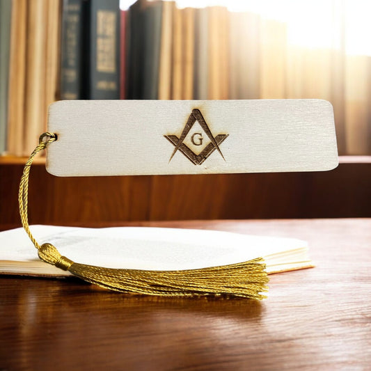 Personalised Masonic Compass with G Bookmark | The Great Gift Idea
