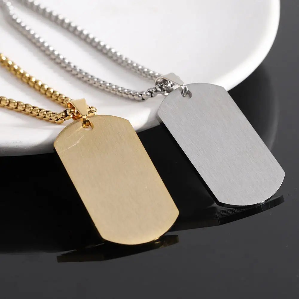 Personalised Mens Dog Tag | The Great Gift Idea