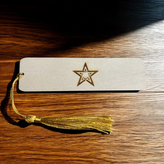 Personalised Pentagram Bookmark | The Great Gift Idea