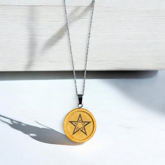 Personalised Pentagram Necklace | The Great Gift Idea