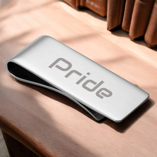 Personalised Pride Money Clip LBGT Gifts | The Great Gift Idea