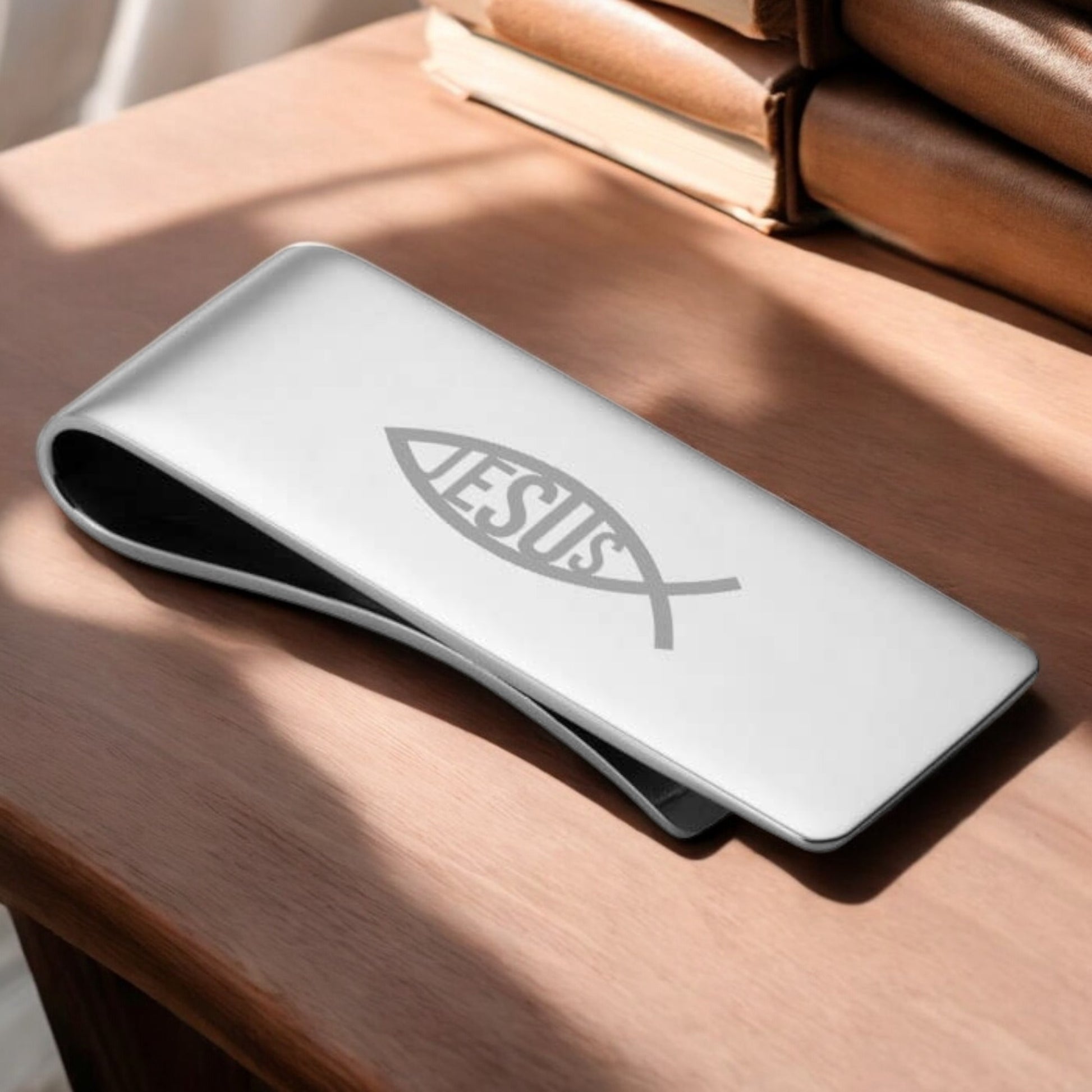 Personalised Religious Fish Money Clip | The Great Gift Idea