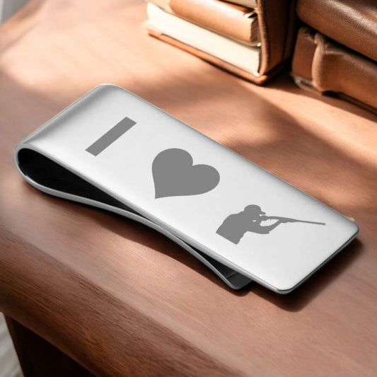 Personalised Shooting Money Clip | The Great Gift Idea