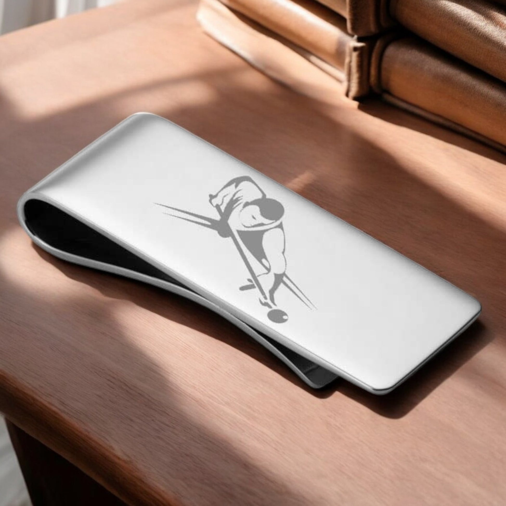 Personalised Snooker Money Clip | The Great Gift Idea