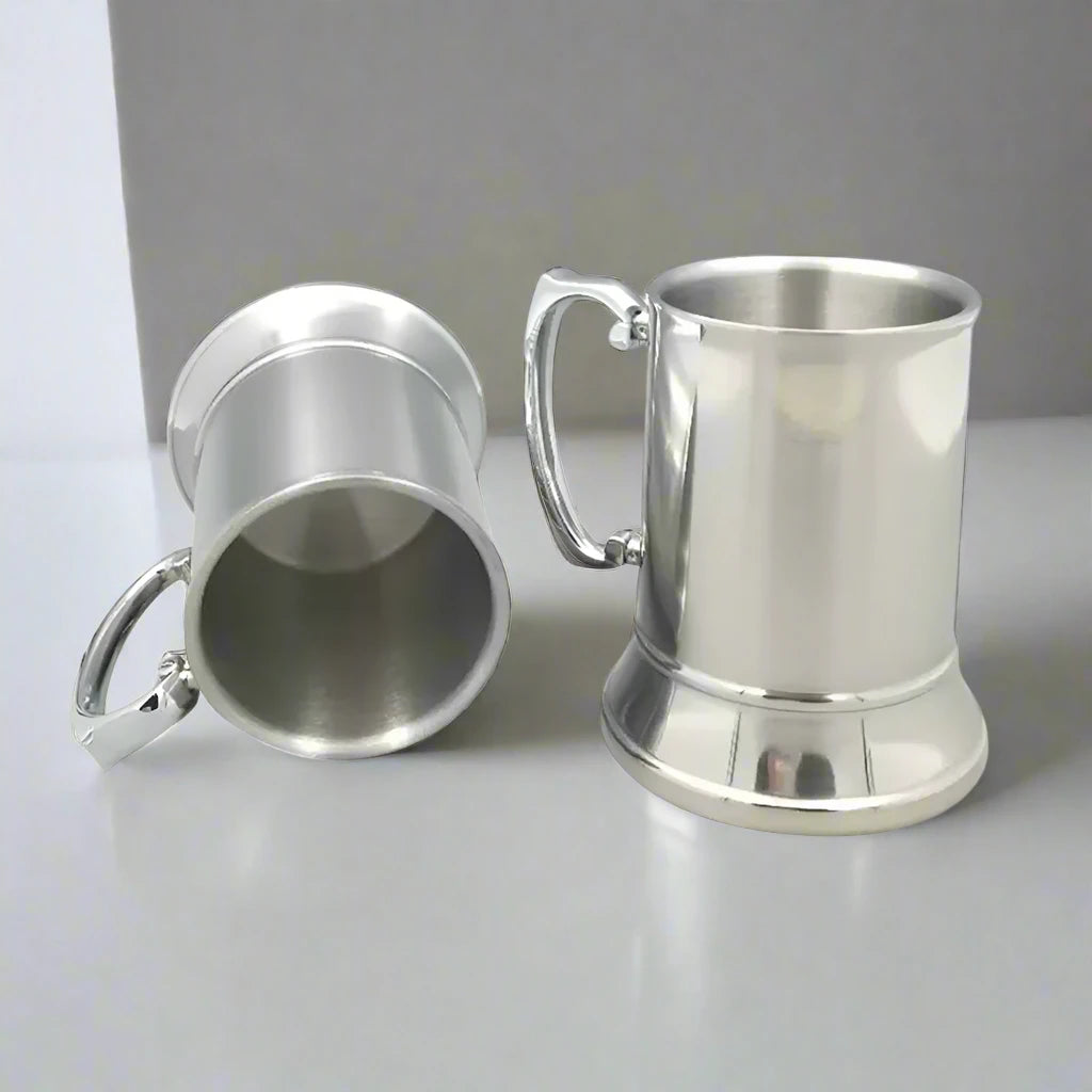 Personalised Stainless Steel Tankard | The Great Gift Idea