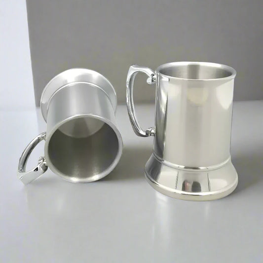 Personalised Stainless Steel Tankard | The Great Gift Idea