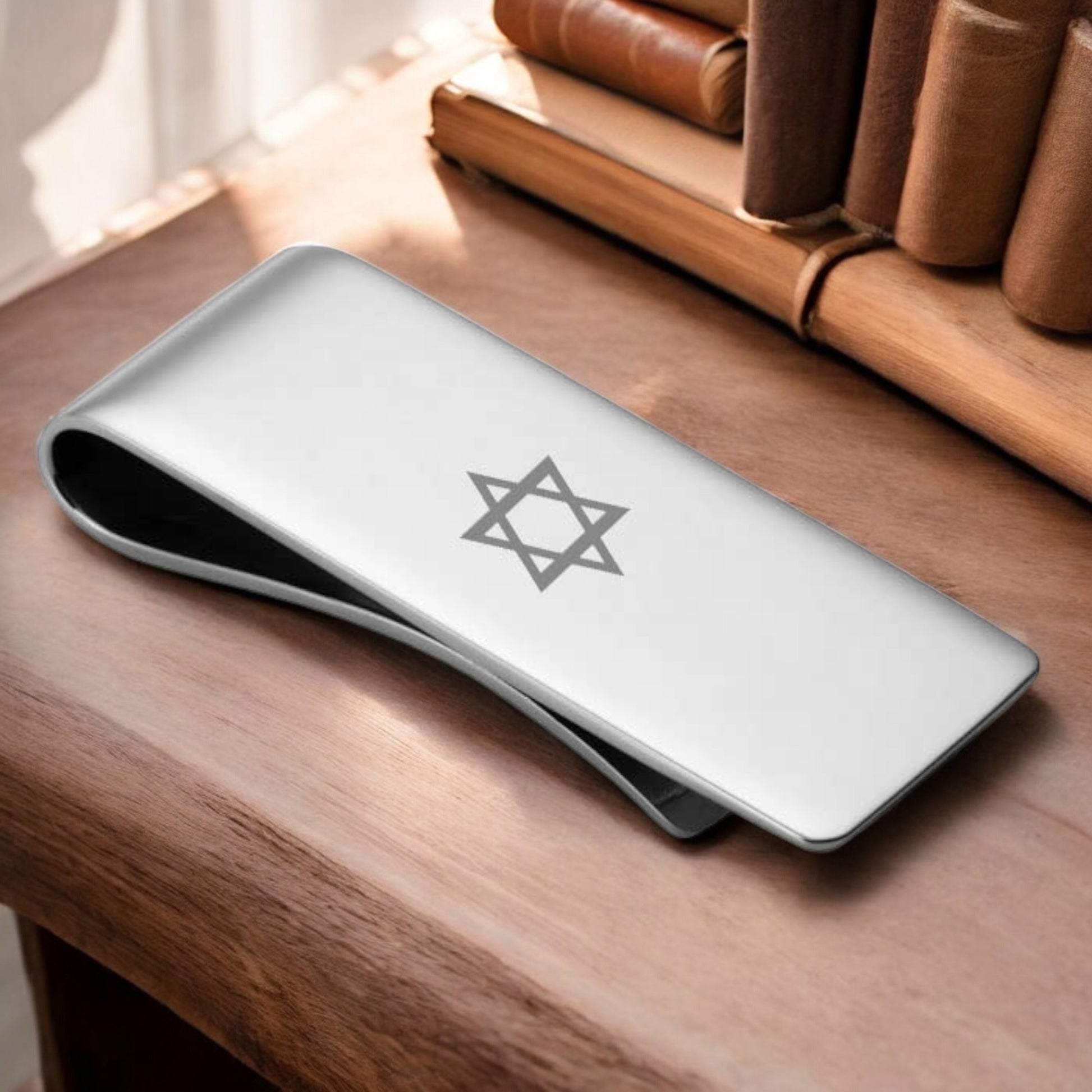Personalised Star of David Money Clip | The Great Gift Idea