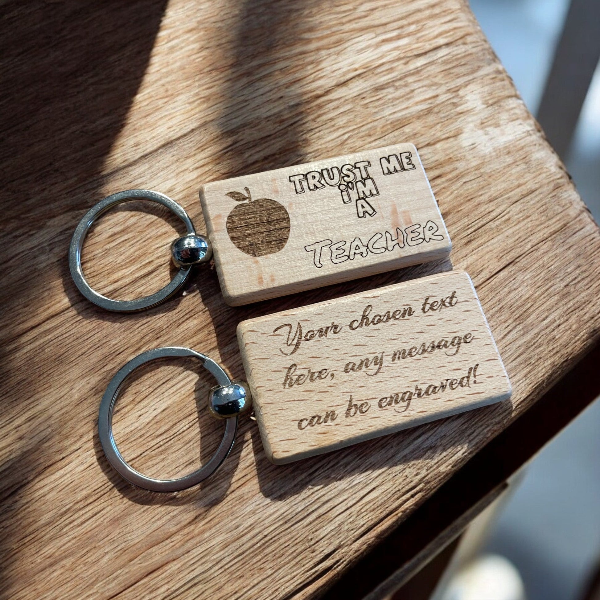 Personalised Teacher Keyring | The Great Gift Idea