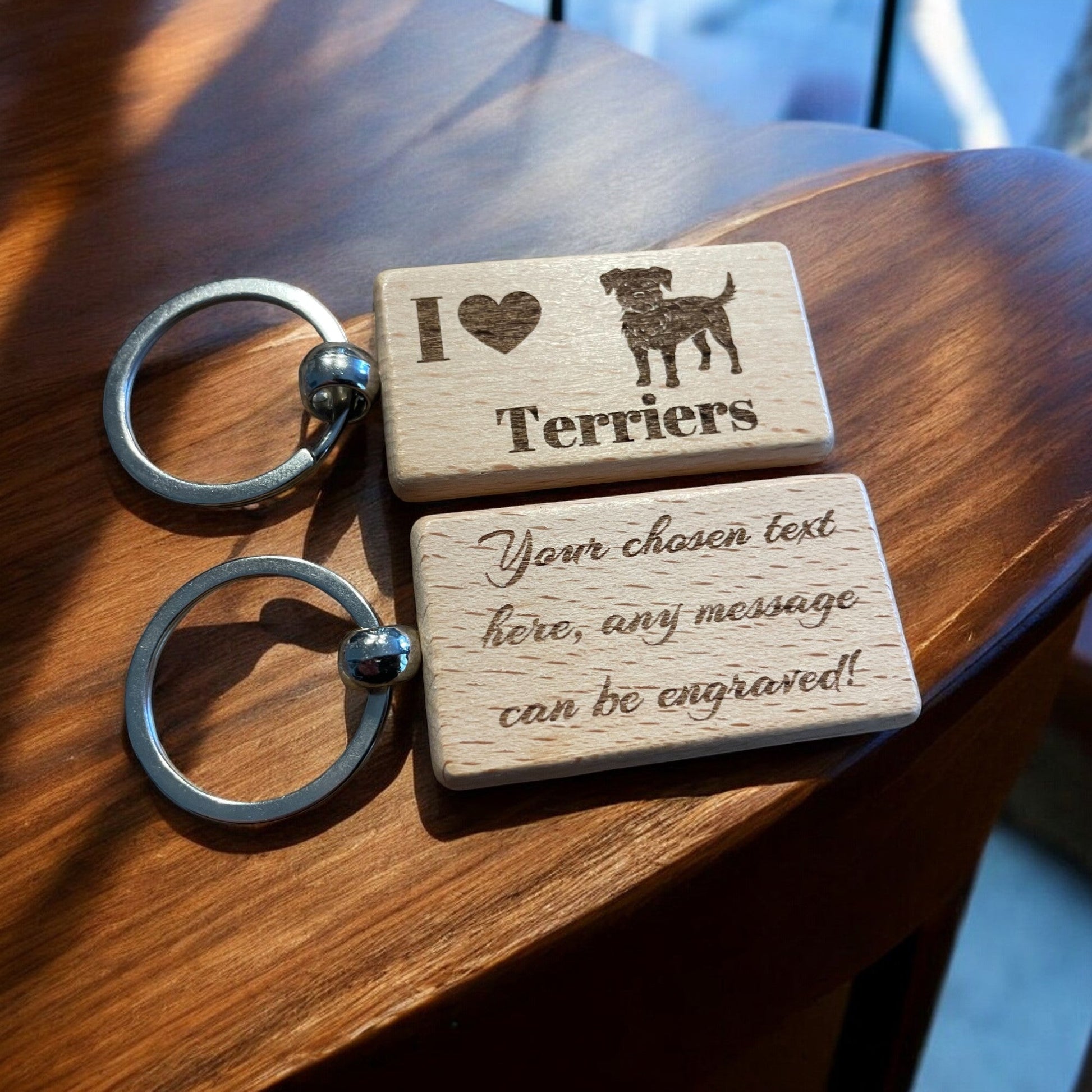 Personalised Terriers Keyring | The Great Gift Idea