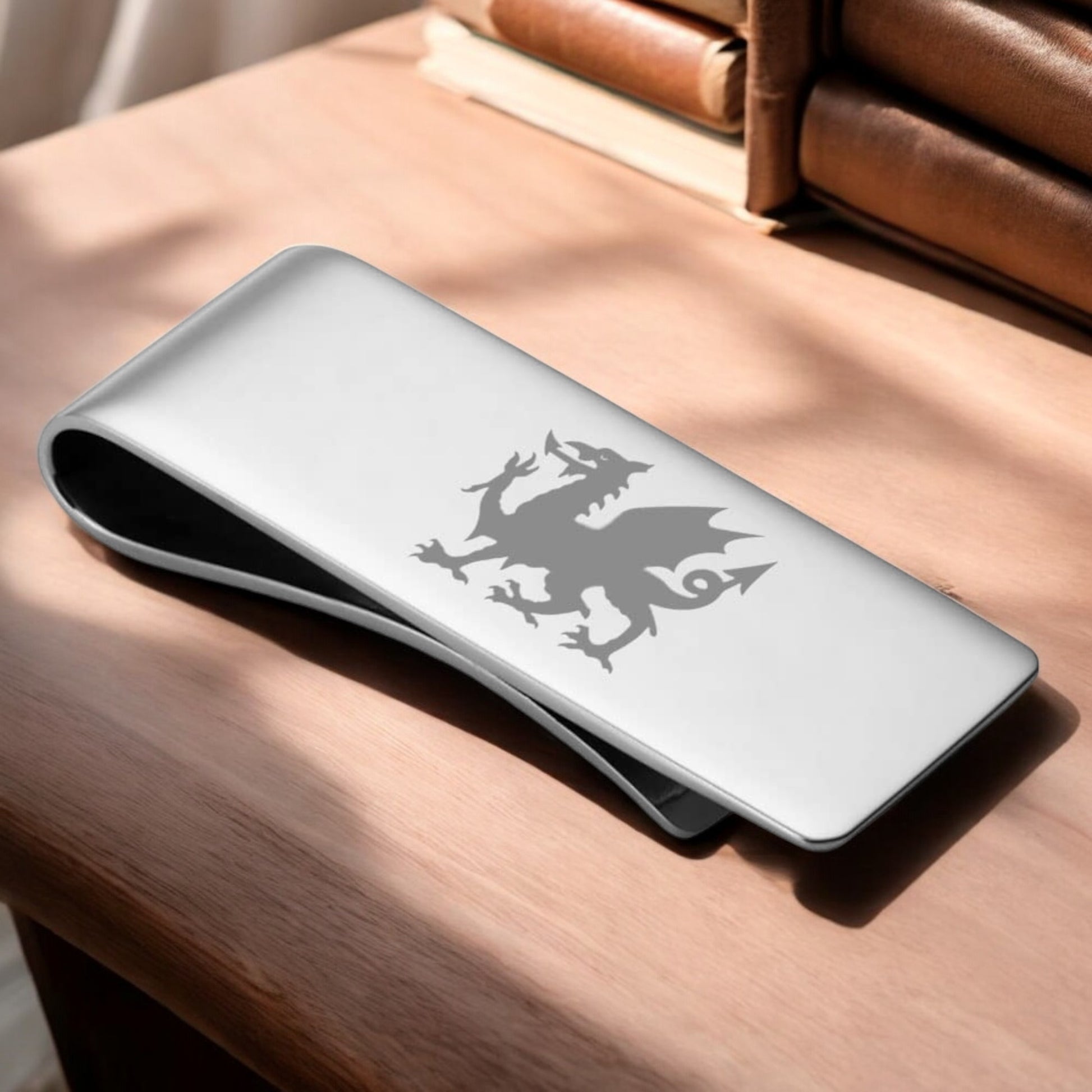 Personalised Wales Welsh Dragon Money Clip | The Great Gift Idea