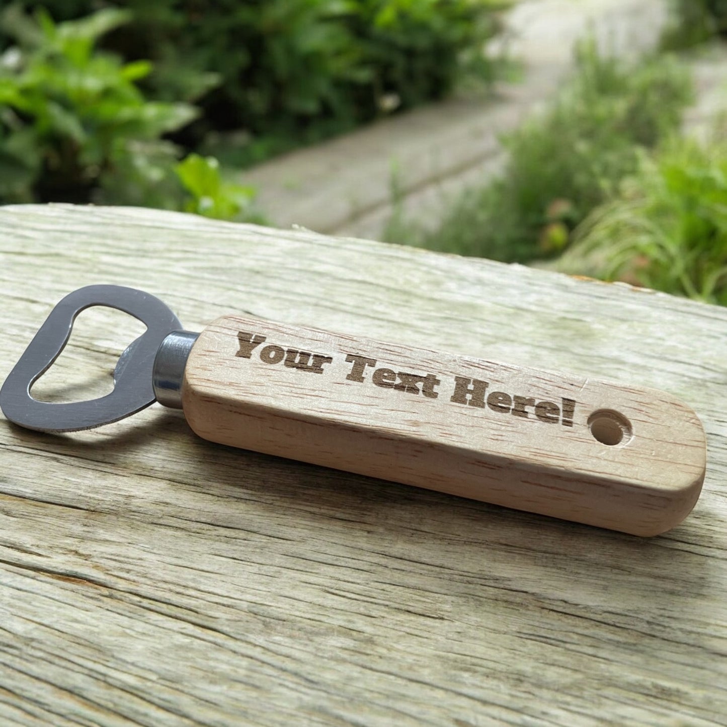 Personalised Wooden Bottle Opener