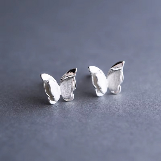 Sterling Silver Butterfly Stud Earrings | The Great Gift Idea